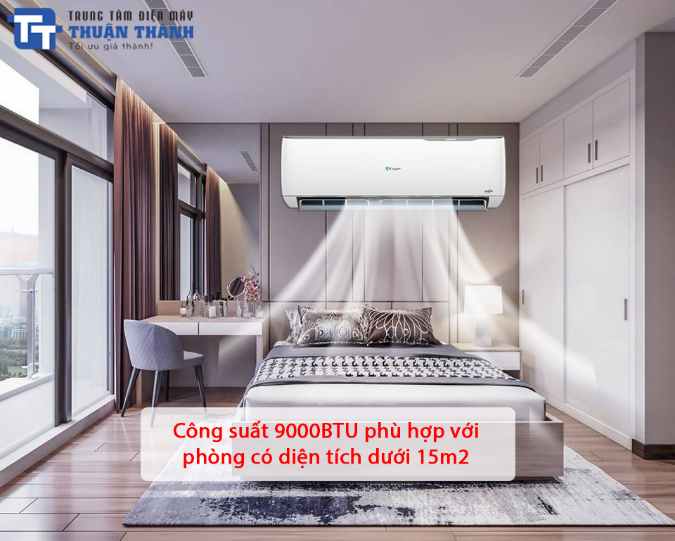 Lựa chọn điều hòa Casper 9000BTU GC-09TL32 inverter cho mùa hè