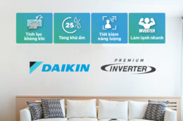 Điều hòa Daikin 12000BTU 1 chiều Inverter FTKC35UAVMV Tạo nên khác biệt vượt trội