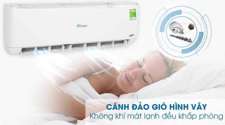 Điều hòa Casper GC-12TL32 12000BTU inverter 1 chiều