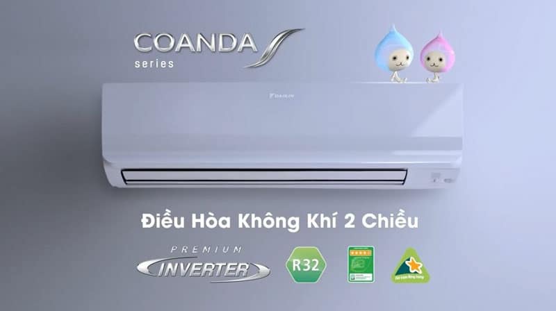 Điều hòa Daikin 12000BTU 2 chiều FTHF35RAVMV Inverter