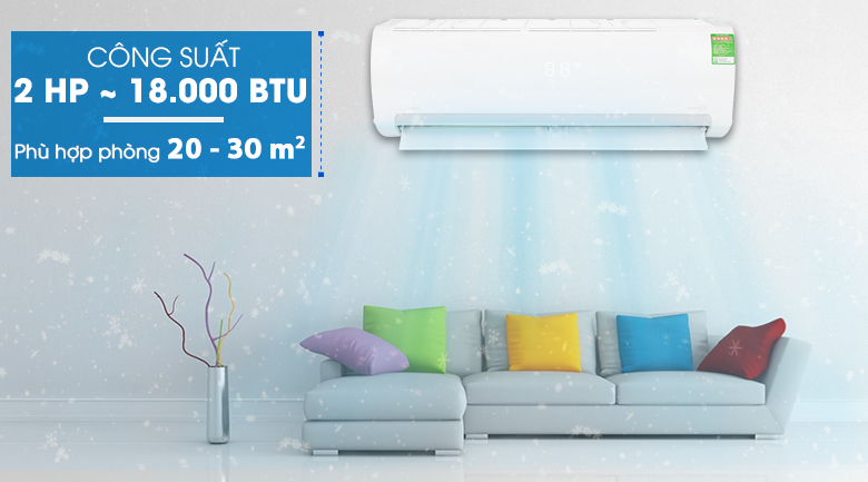 Điều Hòa Midea MSMAIII-18CRDN1 Công Suất 18000BTU 1 Chiều