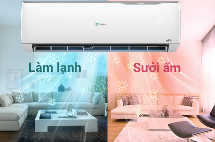 Điểm qua các mẫu điều hòa Casper bán chạy nhất hiện nay