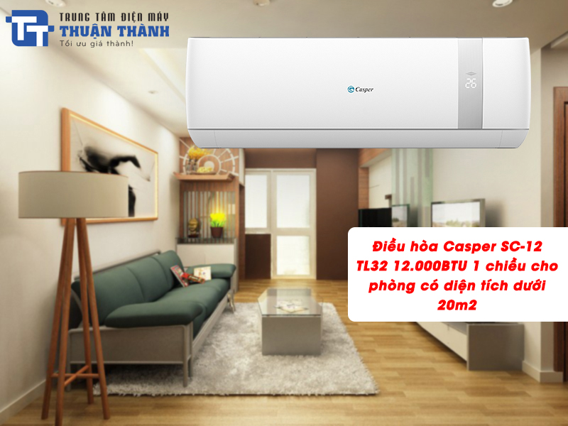 Điều hòa Casper SC-12TL32 12000BTU 1 chiều
