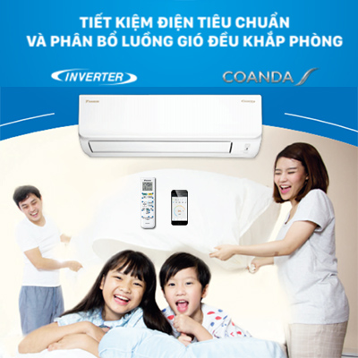 Điều Hòa Daikin FTKA35UAVMV Inverter 1 chiều 12000BTU Giá 10.690.000đ !