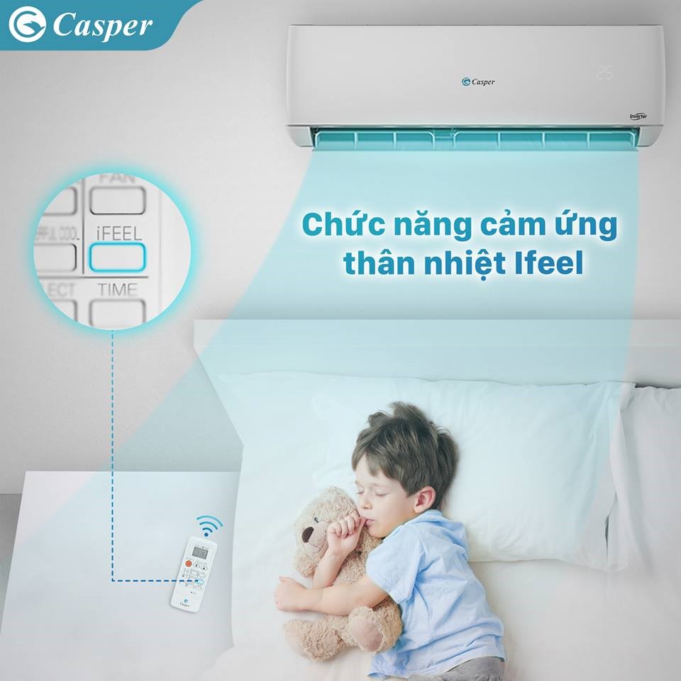 Điều Hòa Casper GH-12TL32 Điều Hòa 2 Chiều Giá Rẻ !