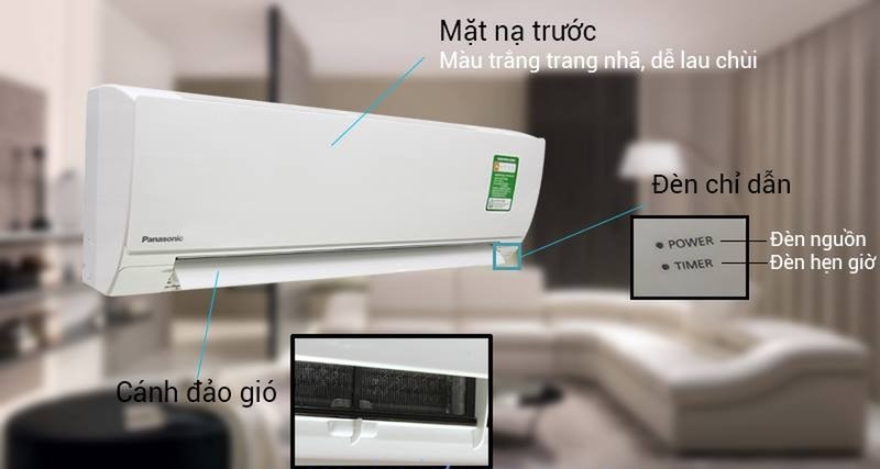 Điều Hòa Panasonic CU/CS-XPU9WKH-8 Inverter 1 Chiều 9000 BTU