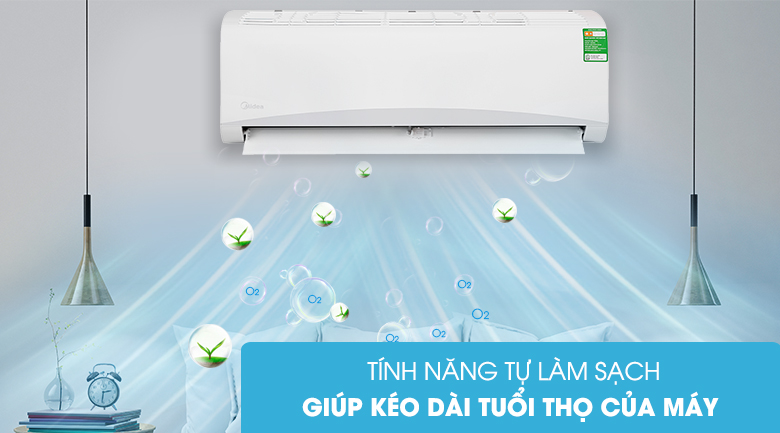 Điều Hòa Midea MSMAIII-18CRDN1 Công Suất 18000BTU 1 Chiều