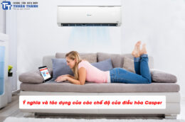 Ý nghĩa và tác dụng của các chế độ của điều hòa Casper