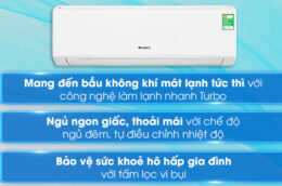Điều hòa Gree 9000BTU GWC09KB-K6N0C4 và 5 tính năng ưu việt