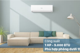 3 mẫu điều hòa 1 chiều 9000BTU giá rẻ hấp dẫn đáng mua nhất hiện nay