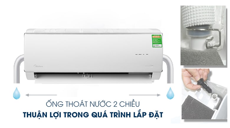 Điều hòa Midea MSAFG-10CRN8 9000BTU 1 chiều model 2021
