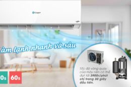 Khám phá khả năng tiết kiệm điện, làm lạnh nhanh của điều hòa Casper GC-12IS32 12000BTU