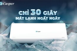 Top 3 điều hòa Casper 9000BTU mới nhất chất lượng, giá cực rẻ
