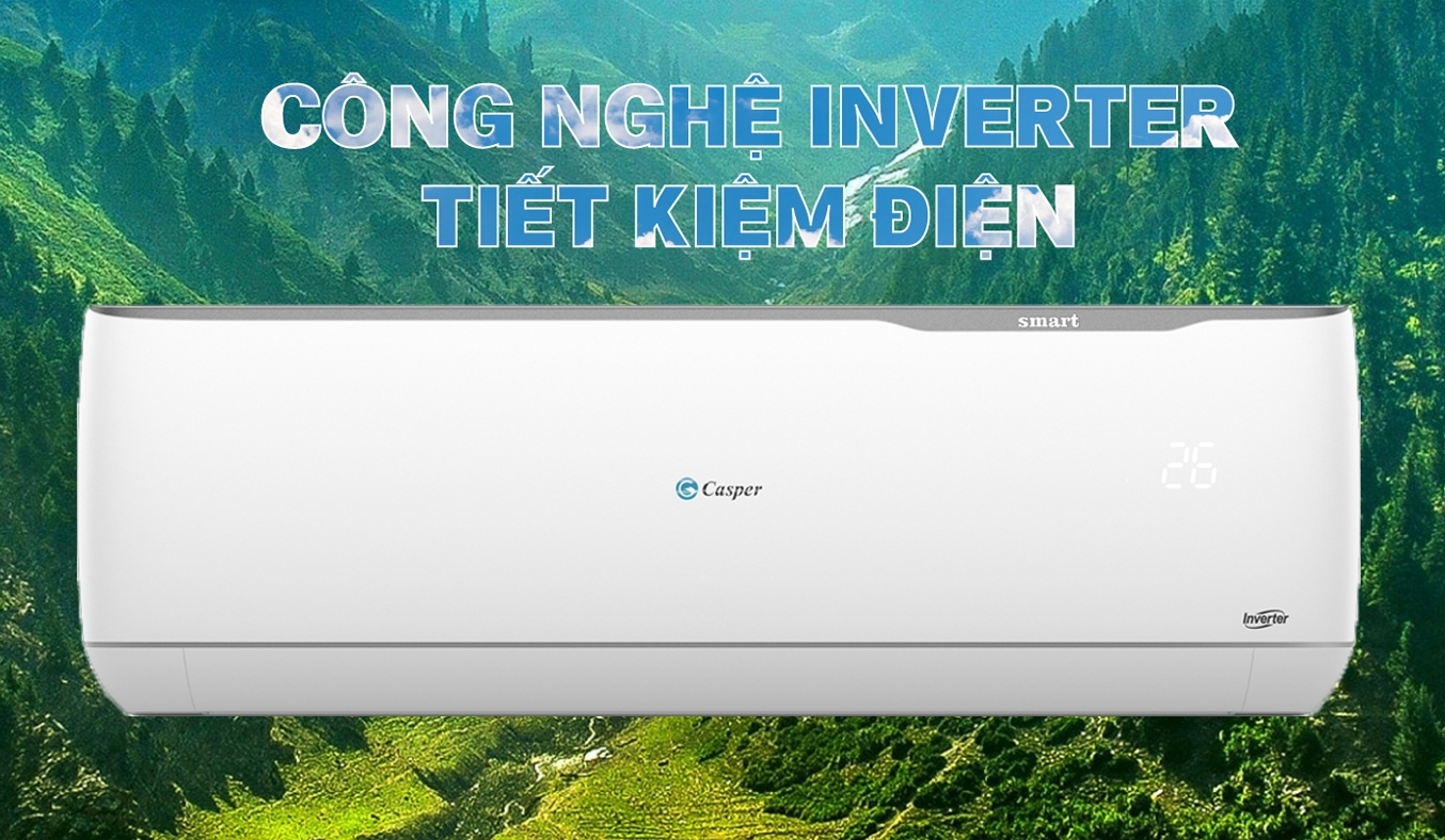 Điều hòa Casper GC-12TL32 12000 BTU 1 chiều Inverter 