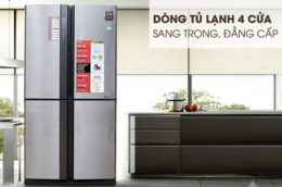 2 mẫu tủ lạnh Sharp Multi Door 2021 đáng mua nhất
