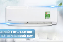3 mẫu điều hòa Panasonic 9000BTU giá dưới 8 triệu chất lượng tốt