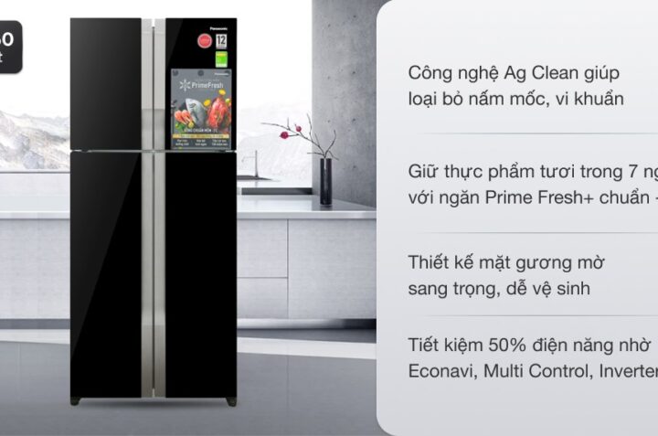 Điểm qua những công nghệ hiện đại có trên tủ lạnh Panasonic NR-DZ600GKVN 550 Lít
