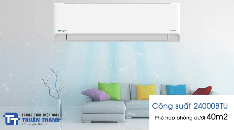Cách lựa chọn điều hòa Casper cho phòng diện tích dưới 40m2