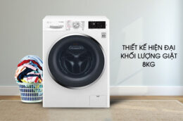 Điểm qua 3 chiếc máy giặt LG 8kg cửa trước mà bạn nên mua