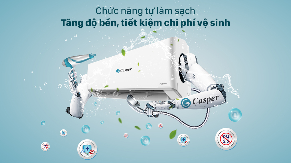 Công nghệ tự động làm sạch giúp tiết kiệm thời gian, chi phí