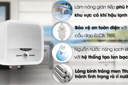 Bình nóng lạnh Ariston 30 Lít AN2 30 LUX 2.5 FE có những ưu điểm nổi bật gì?