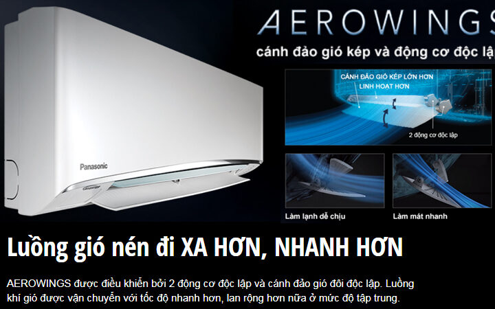 Những công nghệ tuyệt vời của điều hòa Panasonic PU12VKH-8 12000BTU