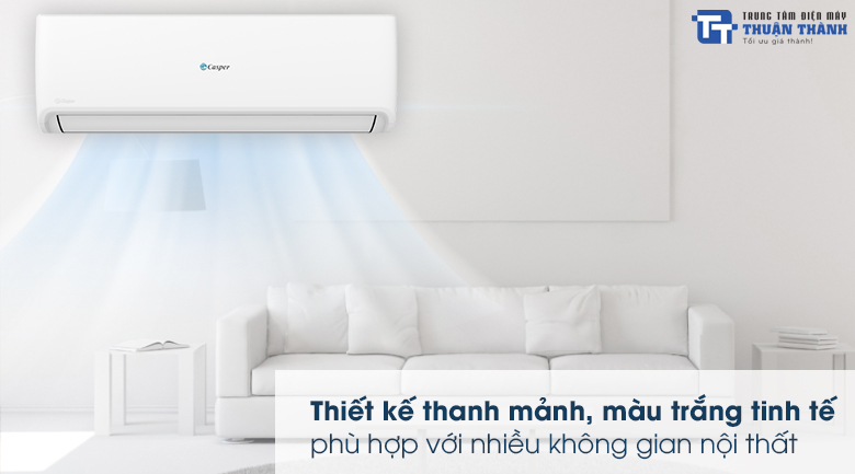 Thiết kế mới sang trọng và hiện đại của điều hòa Casper SH-12FS32 2 chiều