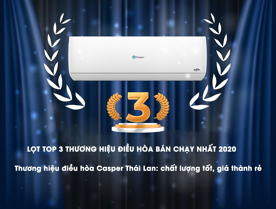 Thương hiệu điều hòa Casper Thái Lan: chất lượng tốt, giá thành rẻ