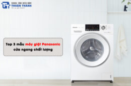 Top 3 mẫu máy giặt Panasonic cửa ngang chất lượng