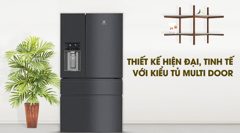 Tủ lạnh Electrolux EHE6879A-B Inverter 617 lít nhiều cửa