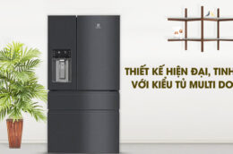 Đẳng cấp về thiết kế và công nghệ của tủ lạnh Electrolux EHE6879A-B 617 lít