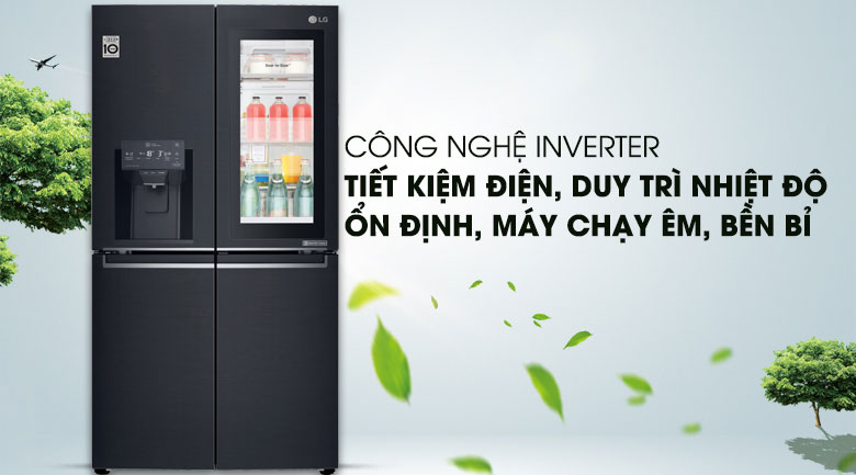 Tủ lạnh LG cao cấp GR-X247MC tính năng tiết kiệm điện hiệu quả