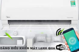 Cùng tìm hiểu điều hòa Midea MSMT-10HRFN8 9000BTU 2 chiều Inverter Wifi 2021