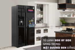 3 mẫu tủ lạnh thiết kế sang trọng, bảo quản thực phẩm tốt nhất hiện nay