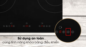 Bếp hồng ngoại MODENA BC 1721 2 vùng nấu