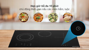 Bếp điện kết hợp MODENA BK 1731 3 vùng nấu