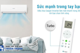 Đánh giá khả năng làm lạnh nhanh và tiết kiệm điện của điều hòa Casper GC-18IS32 18000BTU