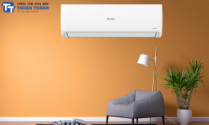 Điều hòa Casper GC-18IS32 18000BTU thiết kế bắt mắt, màn hình LED hiển thị nhiệt độ sang trọng
