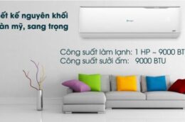 Điều Hòa Casper GH-09TL32 2 Chiều Inverter 9000BTU tốt cả đông lẫn hè