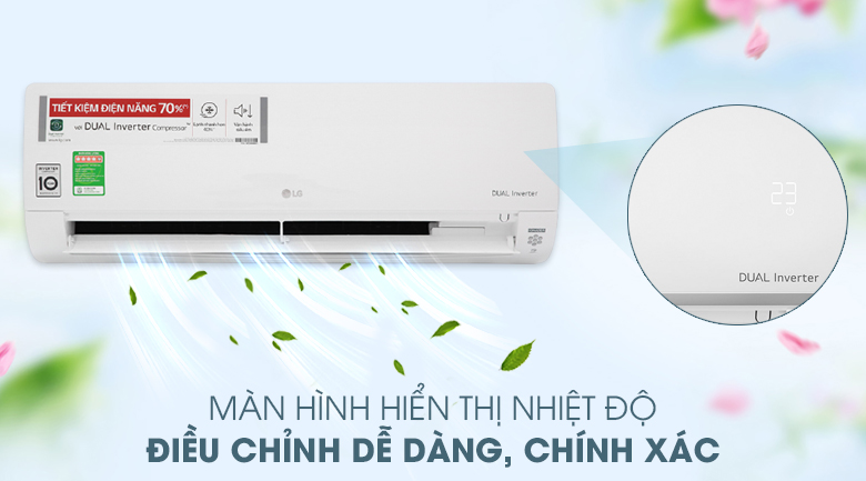 Khám phá thiết kế của điều hòa LG V13APH 12000BTU