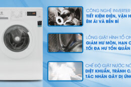 Chọn mẫu máy giặt Electrolux cửa ngang nào tốt và đáng mua nhất hiện nay