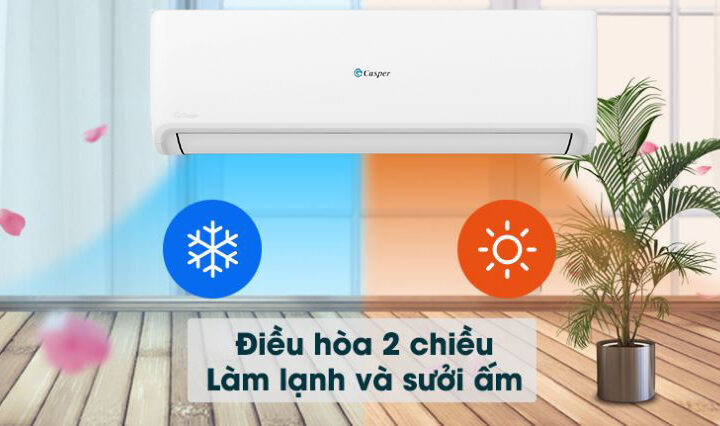 Mùa đông sắp đến, tham khảo 3 mẫu điều hòa Casper 9000BTU 2 chiều cho gia đình