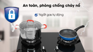 Bếp gas MODENA BH 0725 2 vùng nấu
