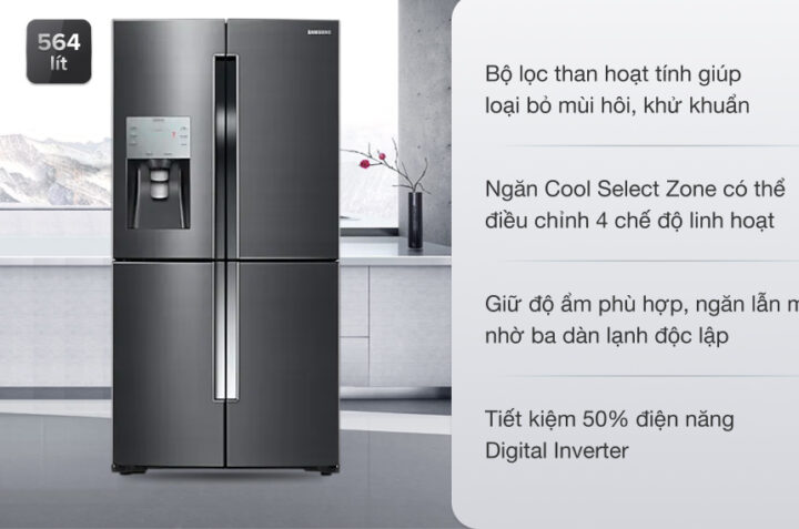 Những lý do nên chọn mua tủ lạnh Samsung RF56K9041SG/SV 564 Lít