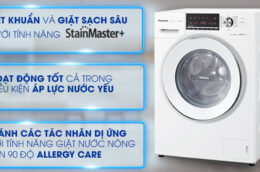 Có nên mua máy giặt Panasonic 8kg NA-128VG6WV2 Inverter cho gia đình không?
