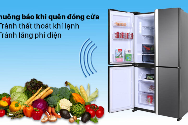 Tủ lạnh Sharp 572 lít SJ-FX640V-SL và 6 tính năng ưu việt
