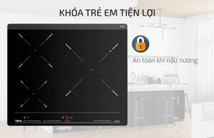 Bếp điện từ TEKA IBC 63010 BK MSS 3 vùng nấu