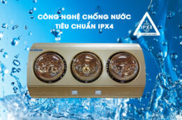 Đèn sưởi Klopper 03 3 bóng - Sự lựa chọn hoàn hảo cho mùa đông