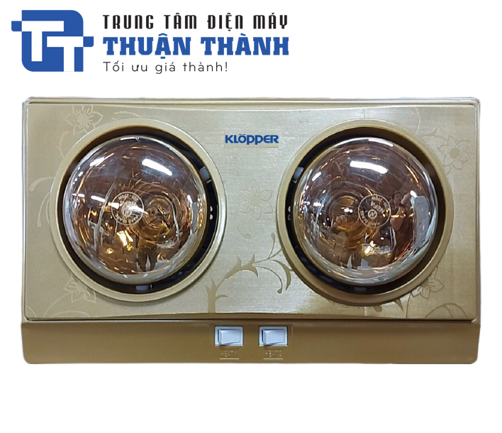 Đèn sưởi Klopper 01 2 bóng