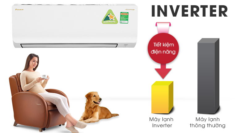 Điều hòa Daikin ATKA35UAVMV 12000BTU Inverter 1 chiều